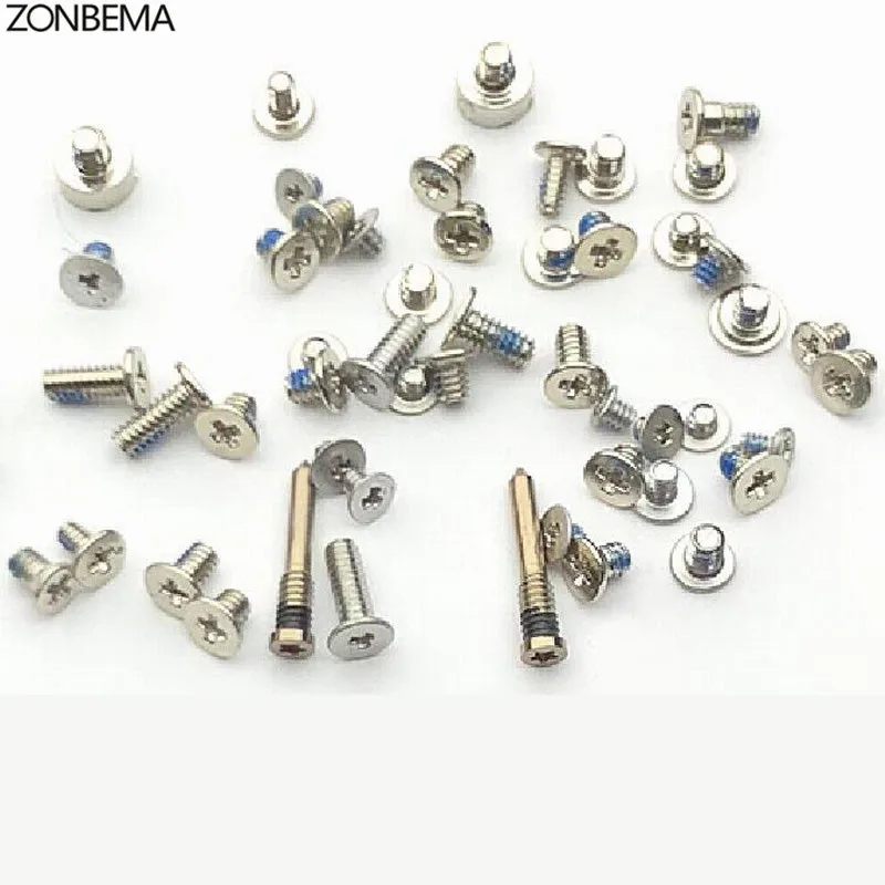 For iPhone XS ZONBEMA полный набор винтов с нижними винтами для iPhone XS XR XS MAX Запасные части - Цвет: For iPhone XS