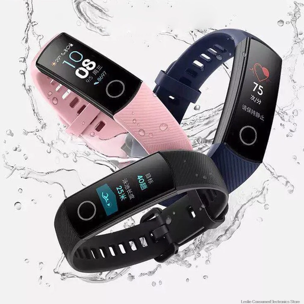 Смарт-браслет huawei Honor Band 4 для бега/стандартной версии, спортивный 0,9" OLED сенсорный экран
