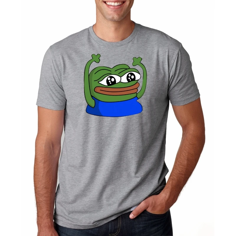 Hypers Pepe Hype MEME футболка для мужчин размера плюс группа Топ |