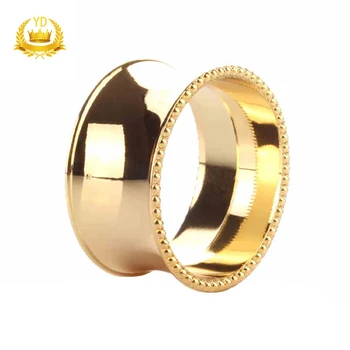 

Alloy Round Napkin Rings For Dinners Wedding Parties Christmas Gift YDHS