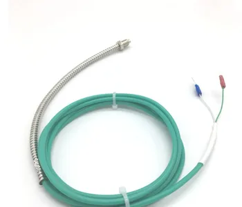 

Hard Fold Silicone M6 M8 Screw K Type Thermocouple Temperature Measurement Wire Temperature Sensor Wire Silicone Thermocouple