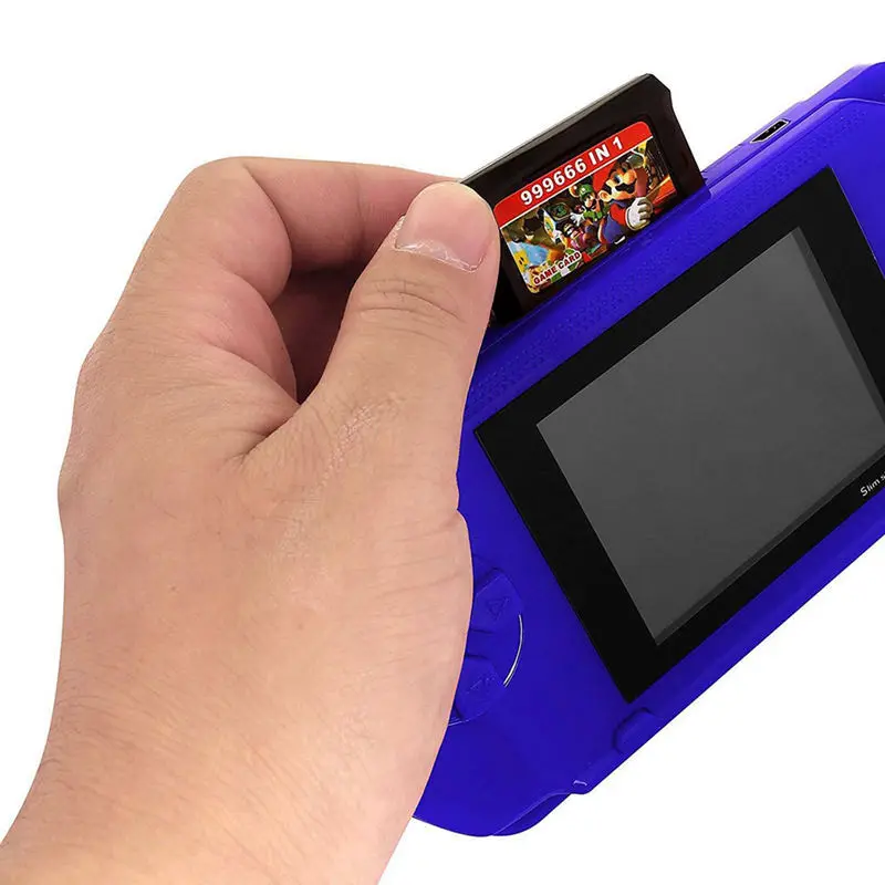 Новая консоль Pxp Portatile 16 Bit Pxp 3 Videogioco Portatile 150+ игра