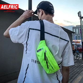 

AELFRIC Women bag Waist Packs Kettle Purse Inclined Shoulder Banana Bags Crossbody Chest Travel Handbag belt Multi-function Bag