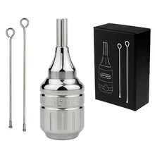 Ambition Татуировка ручка Регулируемая 32 мм 28 мм картридж нержавеющая сталь Ручка трубка для тату машины