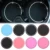 Bling Glitter Acrylic Diamond Car Coaster PVC Travel Auto Cup Mats Insert Coaster Anti Slip Crystal Vehicle Interior Accessories