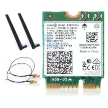 Беспроводной AC 9560 для Intel 9560NGW 802.11ac NGFF ключ E 2,4G/5G 2x2 WiFi карта Bluetooth 5,0 FRU 01AX768 Бесплатный wifi декодер usb