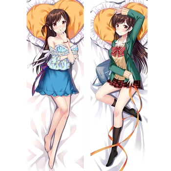

Japanese Anime Rent A Girlfriend Mizuhara Chizuru Female Pillow Cover Hugging Body Pillowcase Dakimakura Pillow Case cover Gift