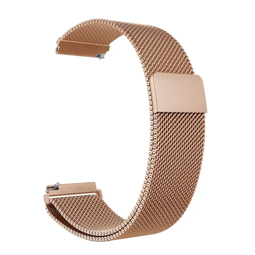 Strap 22mm 20mm for Samsung Galaxy Watch 42mm 46mm Milanese Stainless Steel Loop for Samsung Gear Classic Frontier Amazfit bip