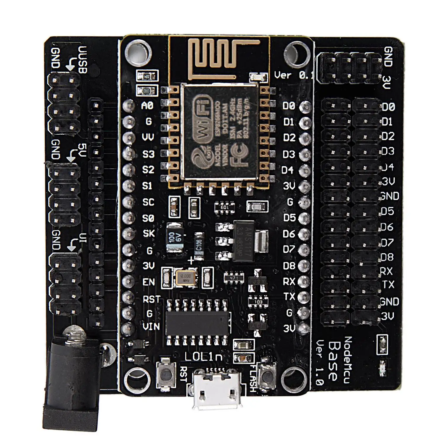 ESP8266 wifi V3 NodeMcu подходит для Node MCU база ESP8266 тестирование DIY макет базовый тестер подходит для NodeMcu V3