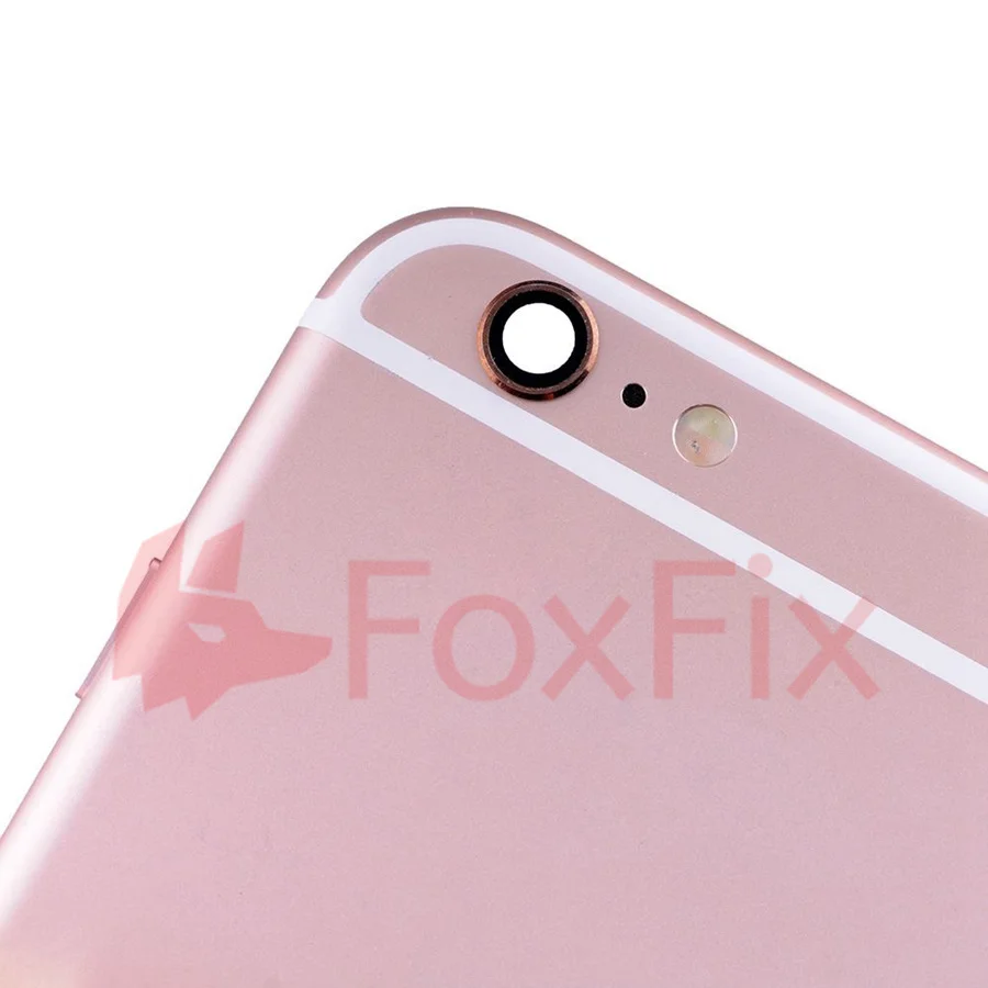 Задняя крышка корпуса для iPhone 6 крышка батареи задняя дверь чехол для Apple iPhone 6 6S Plus задняя крышка корпуса средняя Рамка замена шасси