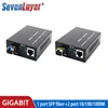 2PCS SFP Fiber to RJ45 converter gigabit SFP GPON/OLT media converter 1000Mbps media converter transceiver fiber optica switch ► Photo 2/6