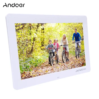 

Andoer 14" LED Digital Picture Frame Wide Screen Digital Photo Frame w/ Remote Control LED Clock Calendar MP3 MP4 Movie Player