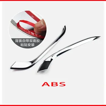 

ABS Chrome Front Fog Lamps Cover Trim Fog Lights Trim Sticker for Ford Focus 4 MK4 2015 2016 2017 Car Accessories 2 Pcs/Set