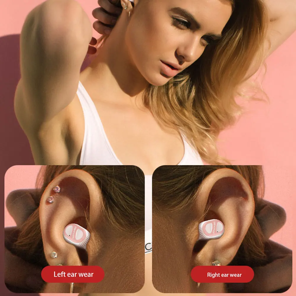 Mini Q Wireless Bluetooth Earphone in Ear Sport with Mic Handsfree Headset Earbud for iPhone 7 8 X For Samsung Huawei Android