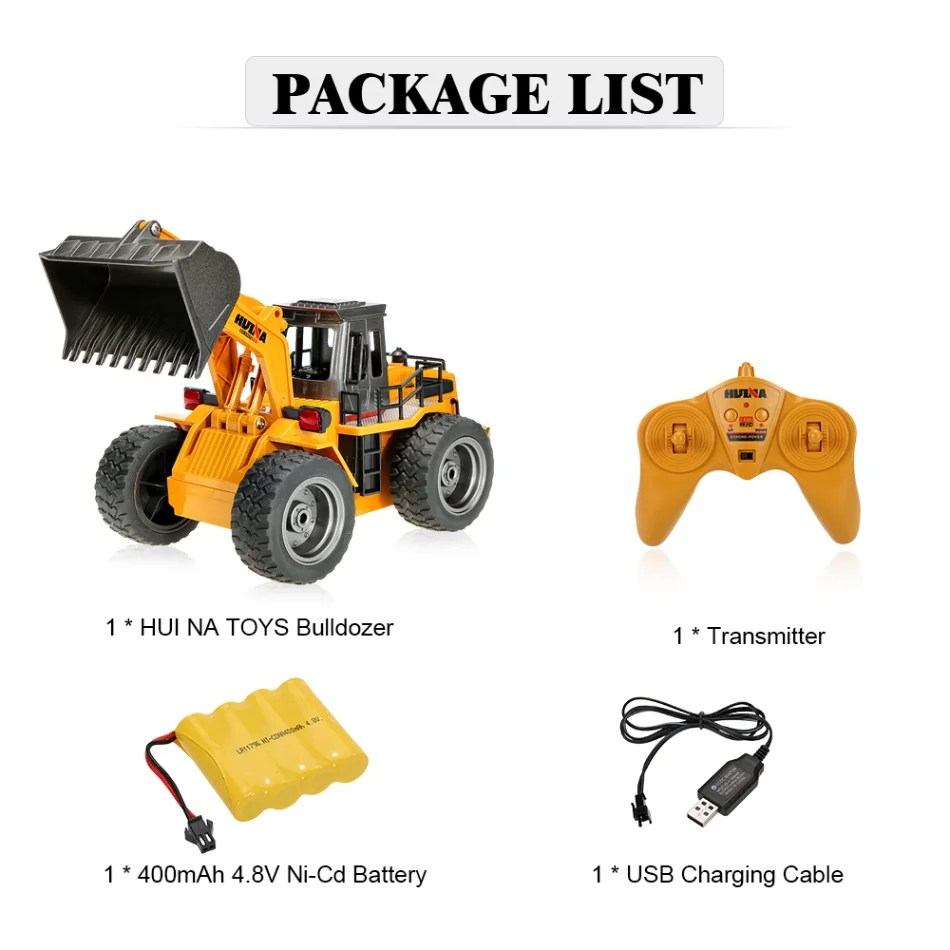3853 1/24 8CH RC экскаватор литой металлический строительный трактор 2,4G бульдозер с дистанционным управлением инженерный автомобиль самосвал - Цвет: Type2
