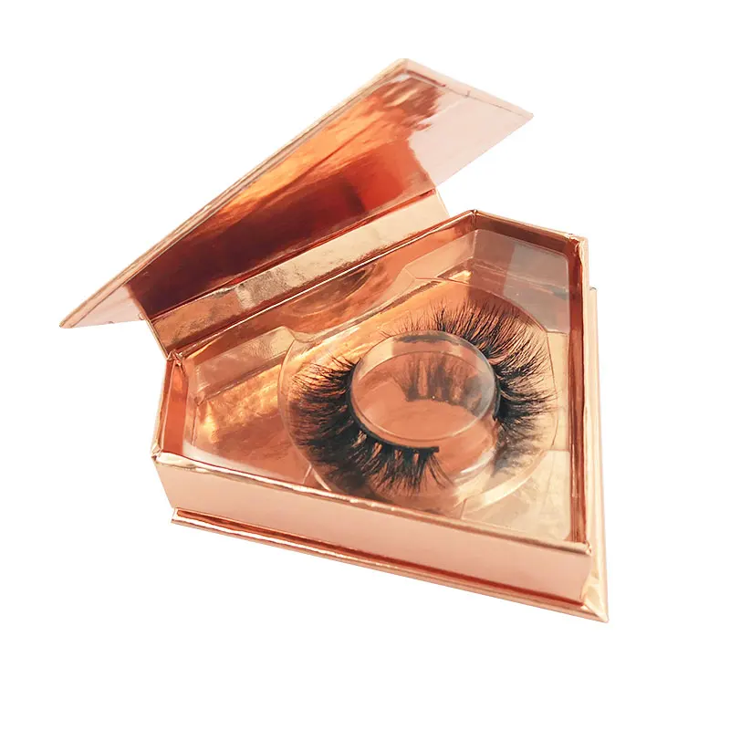 Rose gold mix style 50 пар Vip momo Lashes 5D норковые ресницы ручной работы драматические ресницы 18 видов стилей DHL - Цвет: Rose gold mix style
