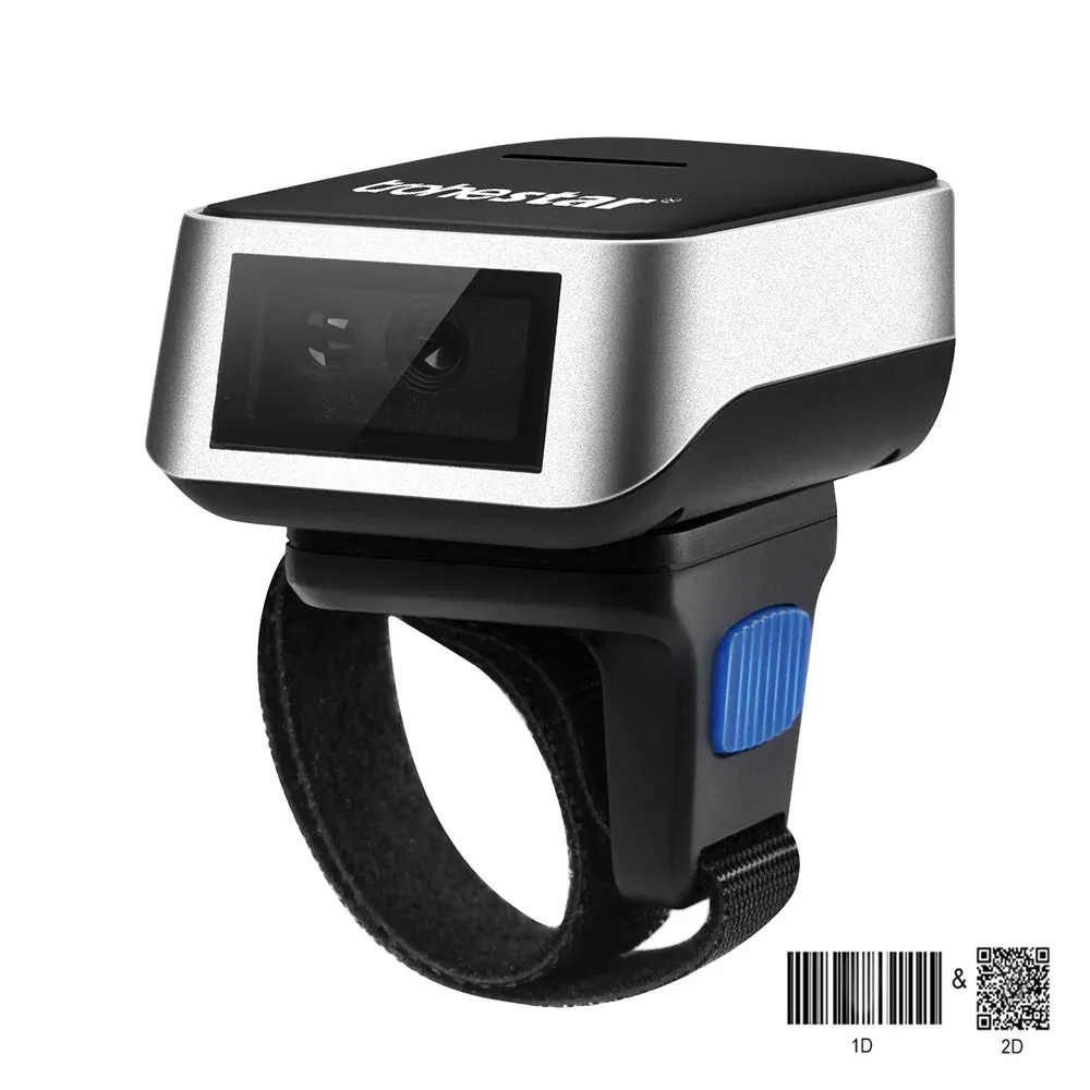 Trohestar Wireless Barcode Scanner 1D 2D Reader Android QR Coder Reader Scanner Mobile PDF417 Bar Code Reader USB Scanners epson photo scanner Scanners