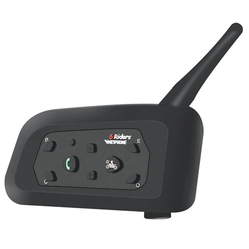 VNETPHONE 2 шт мотоциклетная Bluetooth гарнитура шлем рация 1200 м Mp3