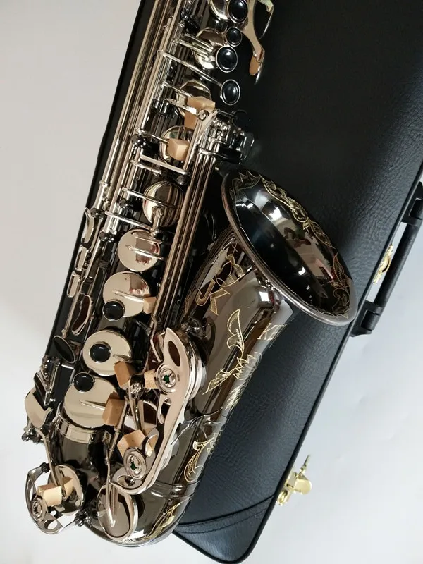 Germany JK SX90R Keilwerth Saxophone Alto Black Nickel Silver Alloy Alto Sax Brass Musical Instrument With Case Mouthpiece Copy