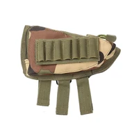 Multifunctional Magazine Pouch Tactical Gills Bag Sniper Shooting Bullet Holster Hunting Rifle Buttstock Holder Cheek Rest Pouch