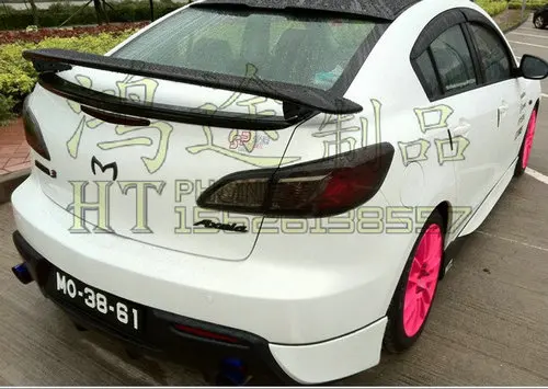 Подходит для MAZDA 3RS RX8 спойлер из углеволокна