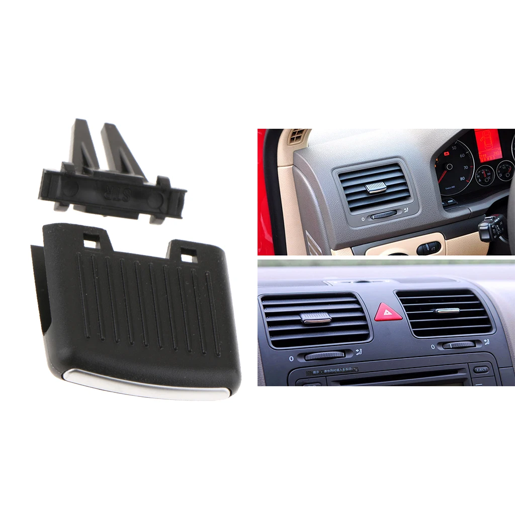 2x Auto Front A/C Air   Outlet Tab Clip Repair Kit for VW Sagitar, Easy Installation