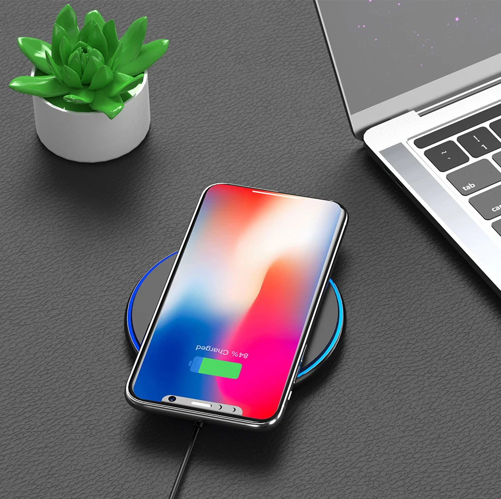 Swalle USB зарядное устройство для телефона быстрое зарядное устройство Беспроводная зарядка для смартфона быстрое зарядное устройство портативное зарядное устройство