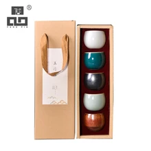 TANGPIN керамические чайные чашки набор из 4 чашки Китайский кунг-фу чашки Посуда 50 мл