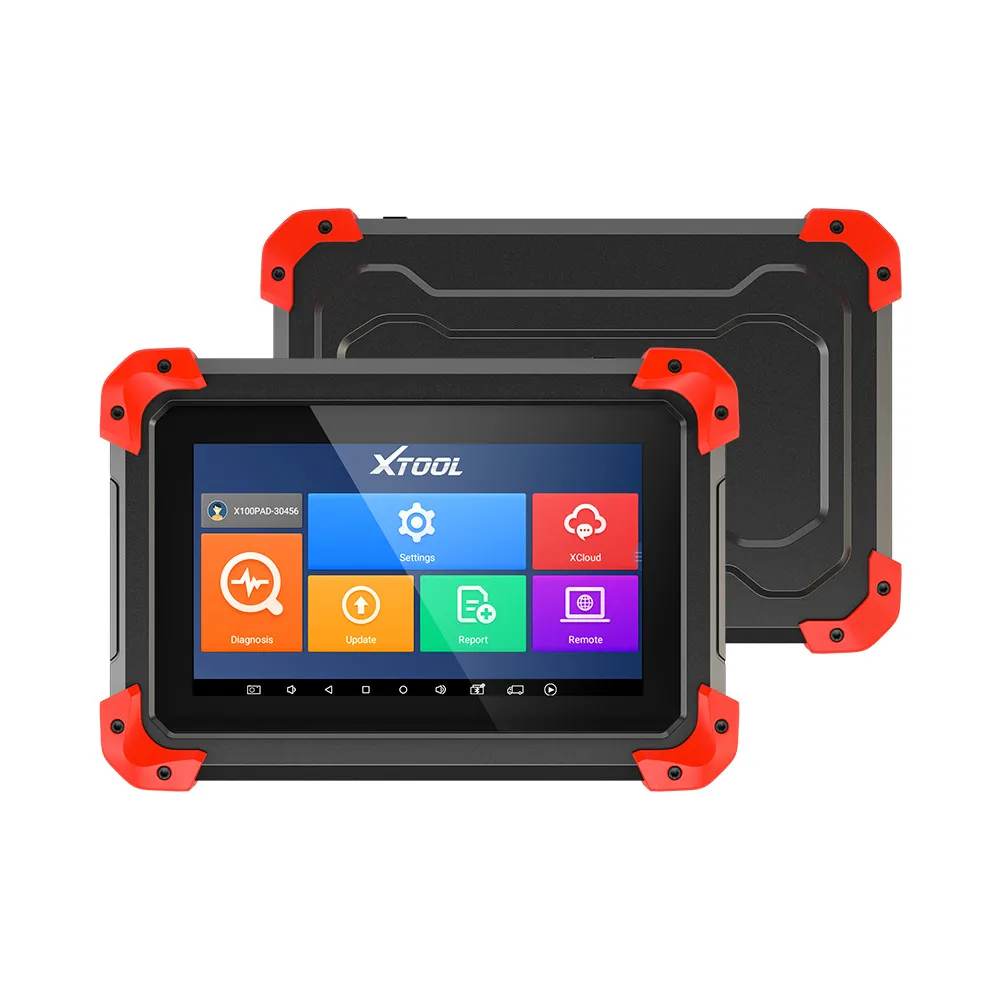 XTOOL x100 Автомобильный ключ программист OBD2 диагностический инструмент регулировка одометра код считыватель сканер ECU для Ford бесплатное обновление - Цвет: B-X100 PAD