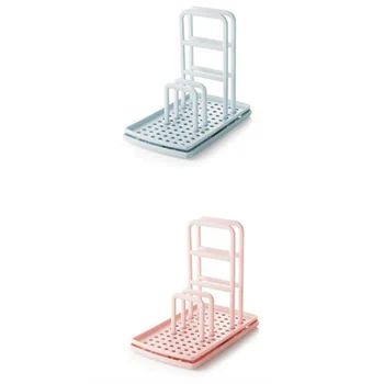 

Big deal 2PCS Kitchen Drain Rack Multi-Functional Kitchen Utensils Folding Storage Dishcloth Bathroom Storage