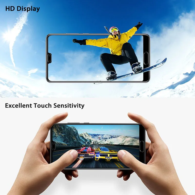 9H полное покрытие закаленное стекло для Huawei P20 Защита экрана Pro HD защитная пленка