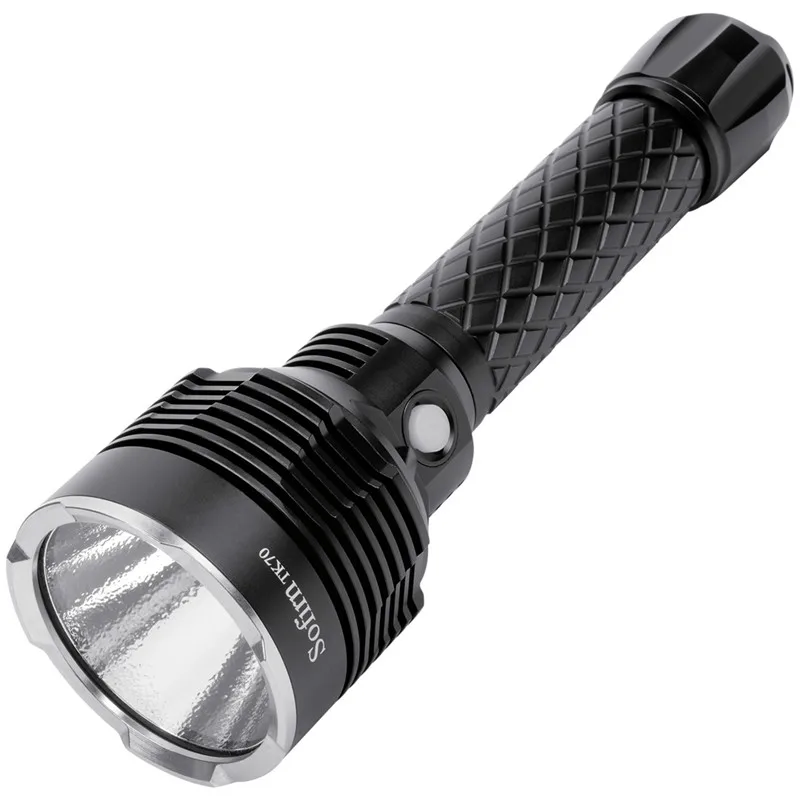 Sofirn TK70 светодиодный высокомощный 26650 фонарик CREE XHP70.2 6000-6500K 18650 фонарь IPX6 таховый ATR