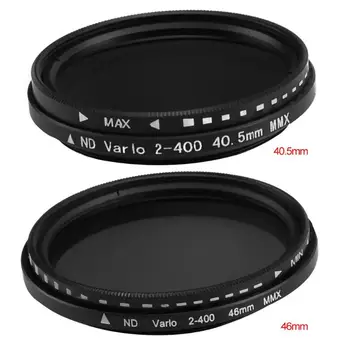 

40.5mm/46mm Fader Variable ND Filter Adjustable ND2 to ND400 ND2-400 Neutral Density for Canon NIkon Sony Camera Lens