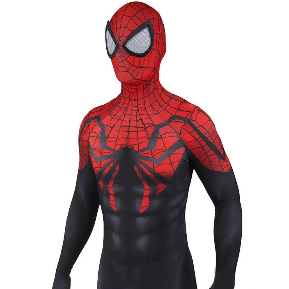 Superior Spiderman Spiderman Costume Cosplay Supereroe Zentai Tute Tute Tuta Spandex Costume Di Halloween Spidey Bambini Adulti