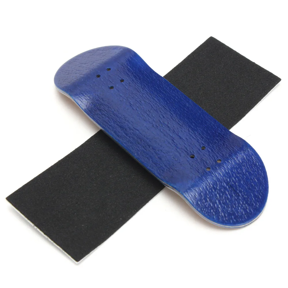 Оранжевый/синий деревянный Finger скейтборды Профессиональный скейт доска Fingerboard с