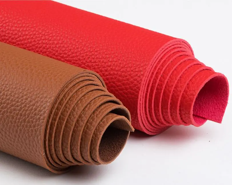 1pc 50x138cm Solid Color PU synthetic leather fabric for DIY Sofa, luggage, shoes，bag material