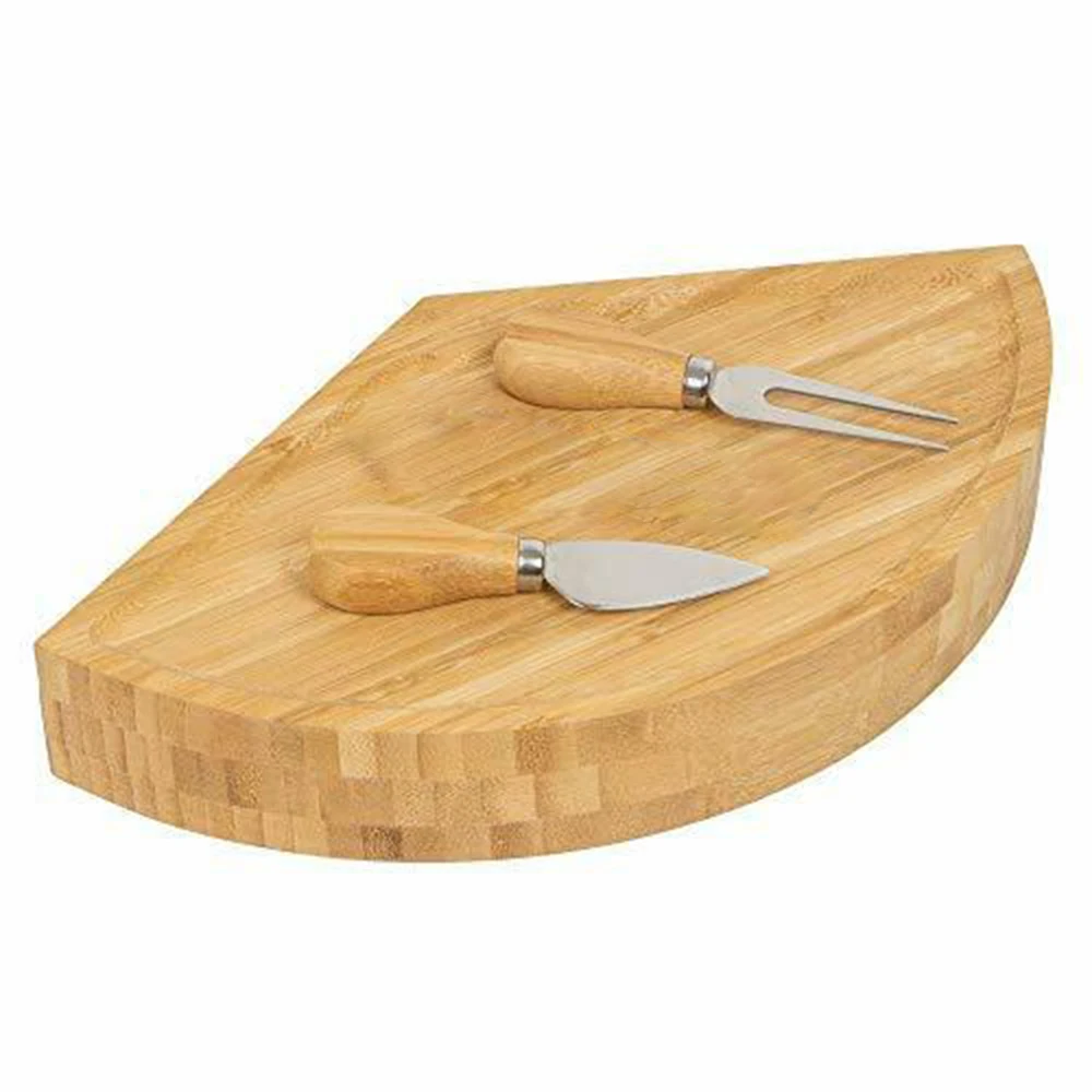 Smirly Bamboo Cutting Boards for Kitchen - Bamboo Cutting Board Set & Bamboo Cooking Utensils, Wood Chopping Board Set with Organizer First Apartment