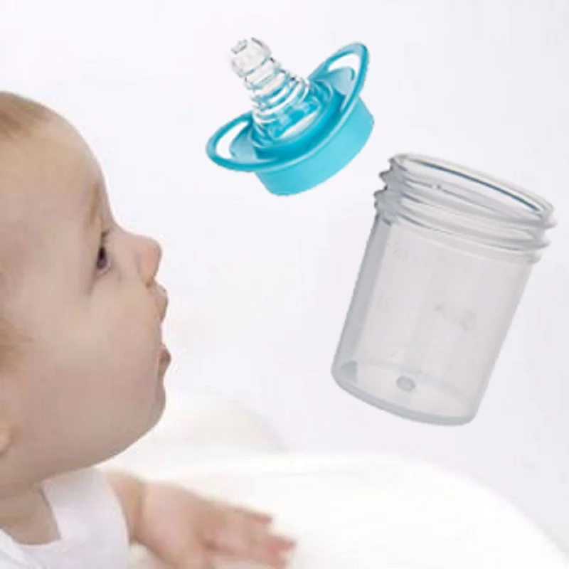25ml Baby Silicone Nipple Pacifier Medicine Feeder Water Food Feeding Bottle Baby Care Safety Feeding Bottle