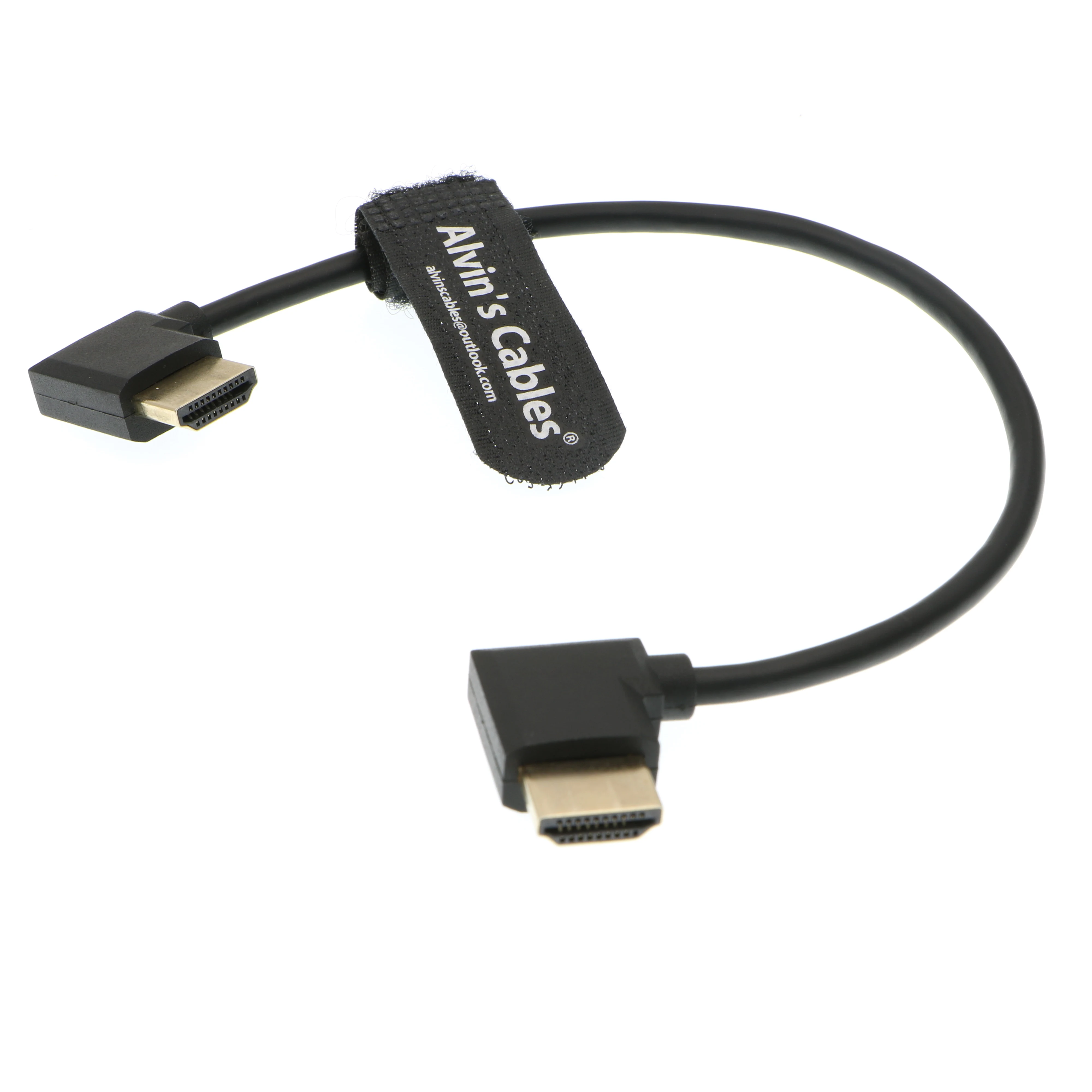 Кабели Элвина Z Cam E2 L Форма HDMI кабель прямой угол под прямым углом Высокоскоростной HDMI шнур для Portkeys BM5 монитор 30 см