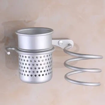 

Punch Free Home Decoration Office Save Space Removable Heavy Duty Multifunction Storage Bathroom Hair Dryer Holder
