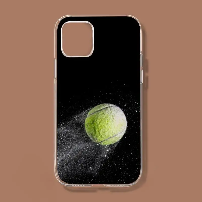 cute iphone 12 mini cases Tennis Print Phone Case for iPhone 11 12 13 mini pro XS MAX 8 7 6 6S Plus X 5S SE 2020 XR cover apple iphone 12 mini  case