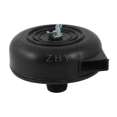 

Compressor 0.8" Dia Male Thread Air Intake Silencer Filter Black
