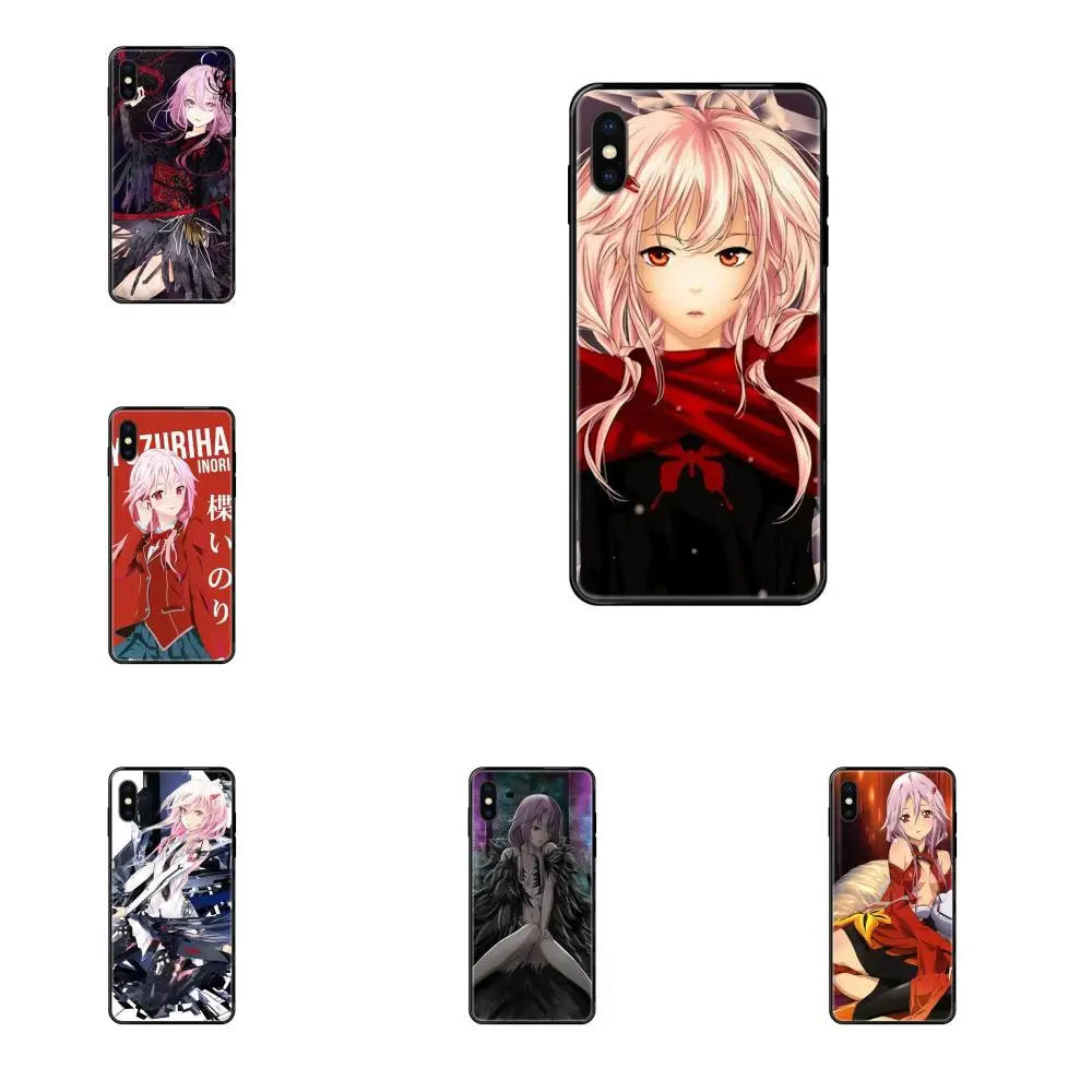 Soft Printing Lovely Anime Girl Inori Guilty Crown For iPhone 11 12 Pro 5 5S SE 5C 6 6S 7 8 X XR XS Plus Max | Мобильные телефоны и