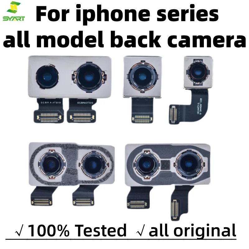 Задняя камера для iphone 6 6s 7 8 plus x XR XS max основная задняя гибкий кабель запасные части