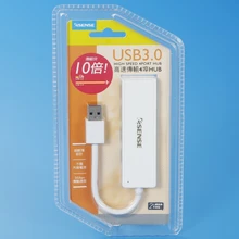 Пользовательский ясный usb флэш-накопитель ПЭТ блистерная упаковка или посылка, упаковочные пузыри и ремесленные картонные доски- PX3216