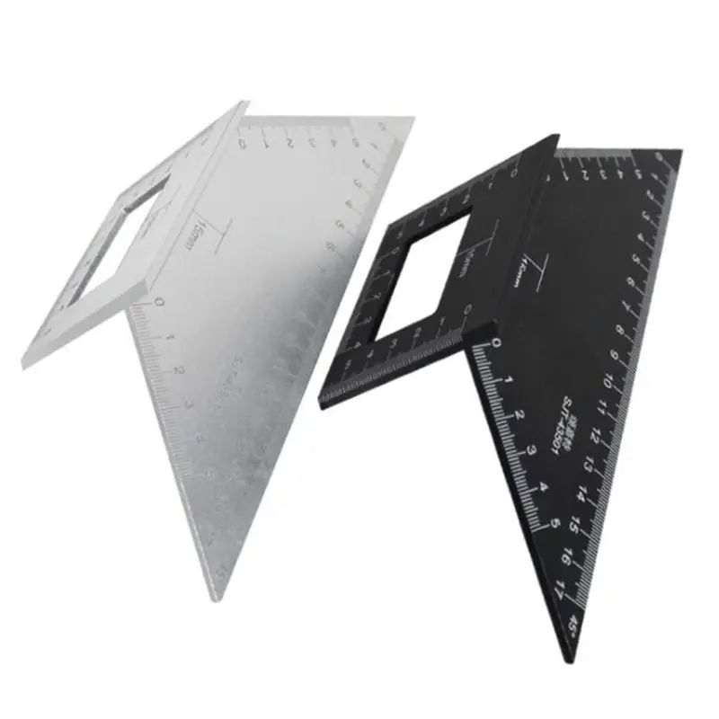 

Multifunction Angle Ruler 45 90 Degree Gauge Measuring T Rule Aluminum Woodworking Carpenter Tool