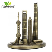 Архитектура Шанхай строительный комплект Шанхай Строительная Коллекция Модель Восточная жемчужная башня глобальный торговый центр