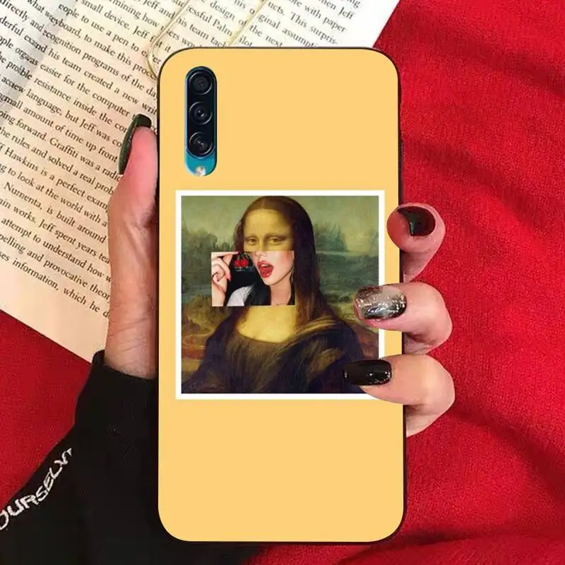 TOPLBPCS отличный художественный эстетический чехол для телефона Ван Гог Мона Лиза