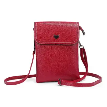 

Women Girls Small Cell Phone Pouch Crossbody Shoulder Bag Purse Card Wallet
