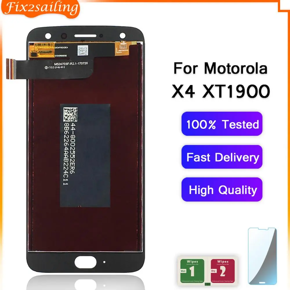 ЖК-дисплей 5 2 дюйма для Motorola Moto X4 X 4nd с сенсорным экраном и дигитайзером в сборе |